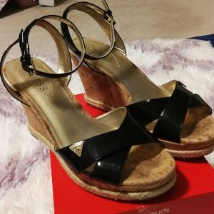 Guess wedge platforms
